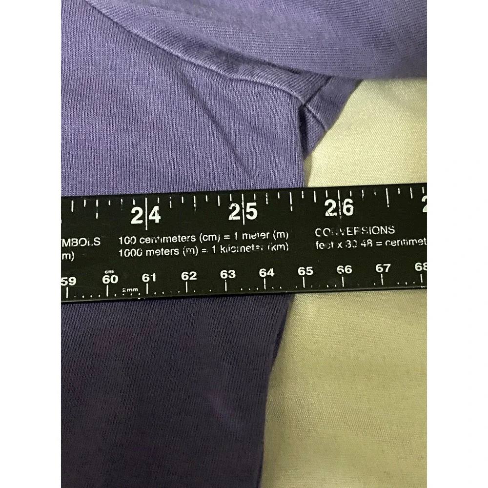 Polo Ralph Lauren T-Shirt Mens XXL Purple Preppy Long Sleeve Cotton Logo
